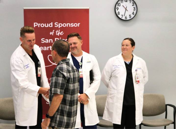 44-year-old recovering from heart attack thanks Sharp Grossmont Hospital medical team for saving his life 