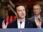 Conservative Leader Pierre Poilievre says he's campaigning in Battle River