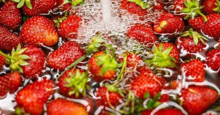 You should wash strawberries with one household item to make them last longer