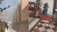 El marroquí de Albuñol se encerró en la iglesia y reventó el Cristo a martillazos antes de prender fuego