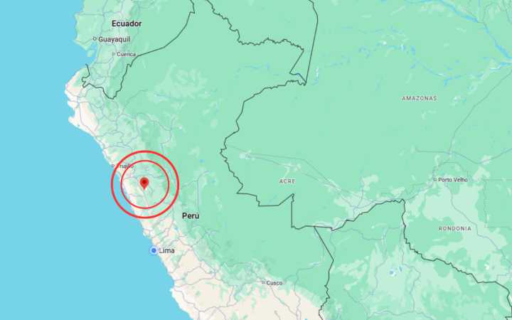 Sismo de magnitud 5.5 se sintió esta noche en Áncash