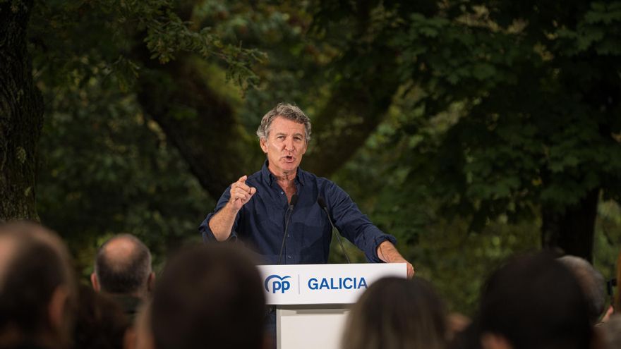 Feijóo: "España tendrá un horizonte porque el gobierno es pasado, es caduco y el gobierno huele a rancio"