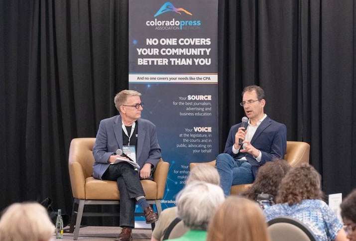 HUTCHINS: AG Phil Weiser talks press freedom and public policy to journalists