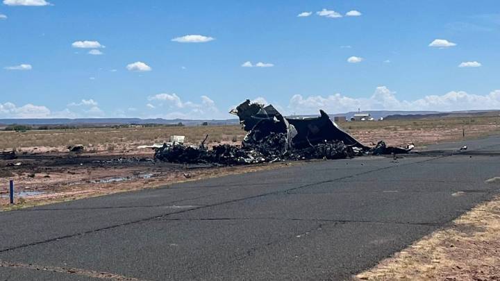 Four dead in crash of medical transport plane near Chinle