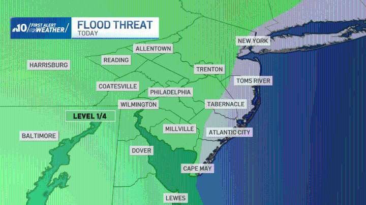 Live Updates: Storms may bring downpours, flooding to Philly region