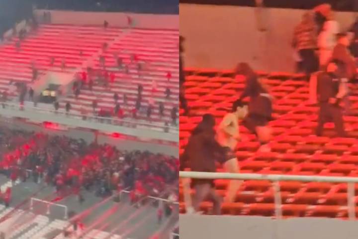 Golpeados y desnudados: los brutales registros que dejó la tragedia en partido de Universidad de Chile e Independiente