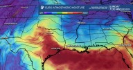 Front to first bring showers, followed by drier air