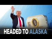 Trump Departs For Putin Meeting In Alaska As Missile Sirens BLARE In Ukraine