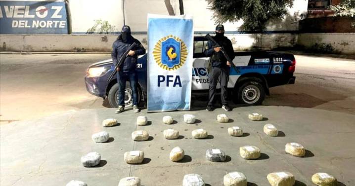 Incautan marihuana y mercadería de contrabando