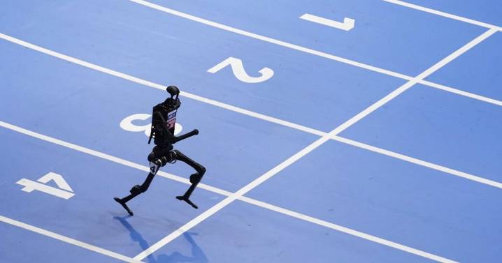 Photos of Beijing's World Humanoid Robot Games show how a human touch is still needed