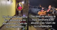 “El tipo de amor que quiero tener”: Joven comparte cómo su abuelo llevó serenata a su abuela a medianoche por su cumpleaños