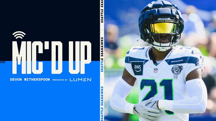 Devon Witherspoon Mic'd Up For A Training Camp Practice