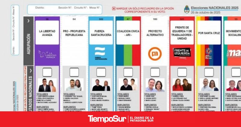Elecciones 2025 Oficializaron ocho listas de candidatos en Santa Cruz