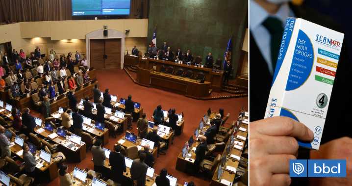 Cámara de Diputados aprueba en particular el proyecto de test de drogas para autoridades del Estado