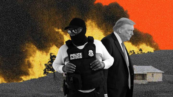 Why Is Trump's Border Patrol Arresting Firefighters During a Wildfire?