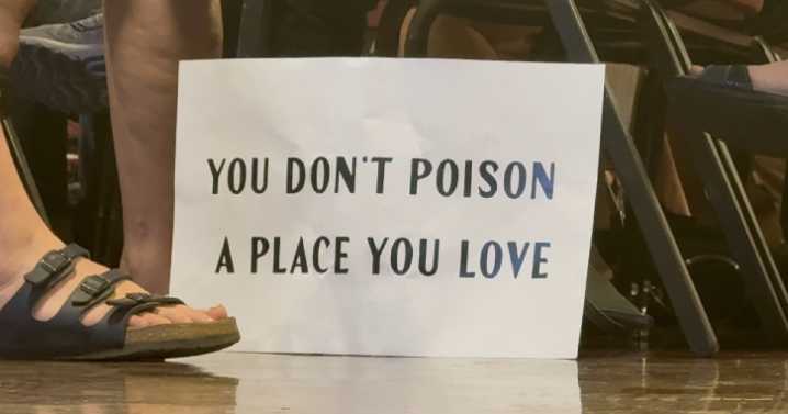 NOT STAYING QUIET: ADEQ public hearing for the Aluminum recycling plant in Benson was full of opposition