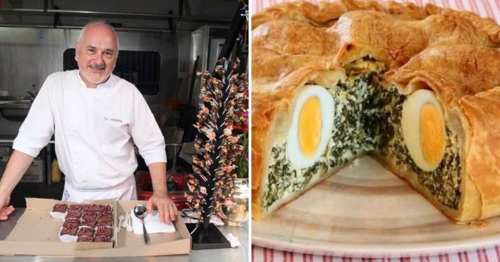 Cómo hacer tarta pascualina casera: la receta de Osvaldo Gross con masa hojaldrada y relleno clásico