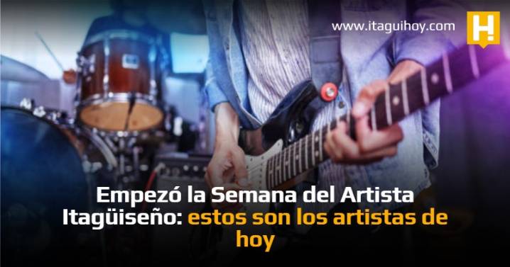 Empezó la Semana del Artista Itagüiseño: estos son los artistas de hoy