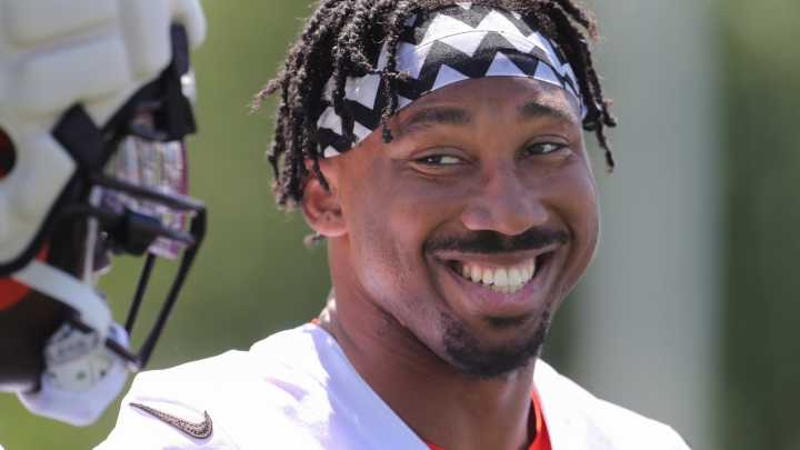 What body cam footage from Browns DE Myles Garrett's speeding stop shows