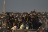 Stay under bombardment or flee to overcrowded shelters? In Gaza, there are no good choices