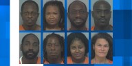 8 charged after Beaufort County investigation into shootings, drug activity