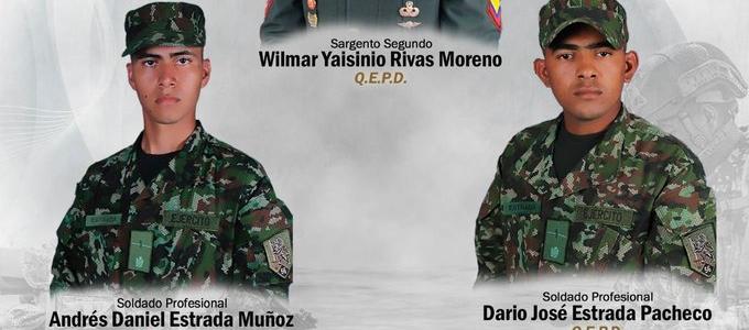 Tres soldados muertos tras ataque con drones en Buenaventura