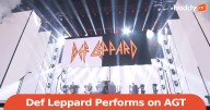 Def Leppard Performs on "America's Got Talent" with Explosive Energy
