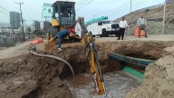 Fuga en acueducto deja sin agua a 20 colonias de Tijuana 