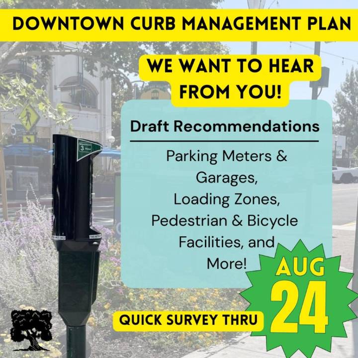 City Of Walnut Creek Wants Your Feedback On Downtown Parking And Curb Access