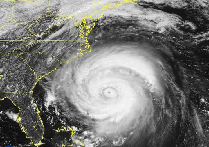 Hurricane Erin’s massive size seen from space