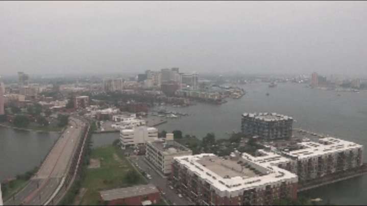 Wildfire smoke impacts air quality in Hampton Roads