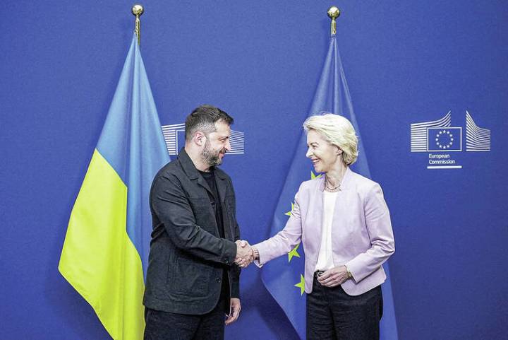 Europeans to back Zelenskyy in Washington as Trump presses Ukraine deal