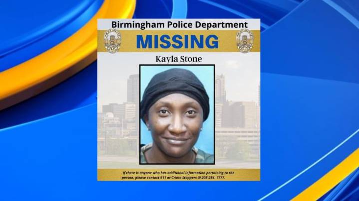 Birmingham police searching for missing woman last seen July 31