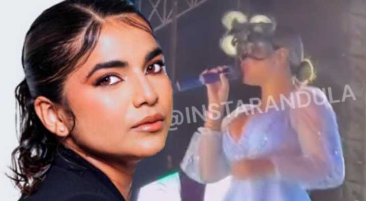 Susana Alvarado sufre ACCIDENTE en pleno concierto de Corazón Serrano: Dron IMPACTÓ en su cara