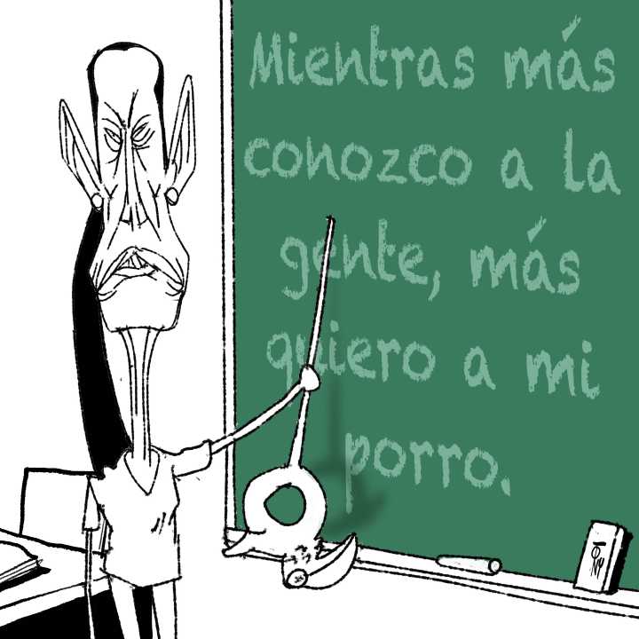 Cartón de Tony: Parafraseando a Diógenes