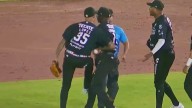 Suependen a Yoan López por golpear a Umpire