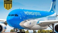 Aerolíneas Argentinas emitió un comunicado repudiando la actitud de los jugadores de Peñarol en su avión