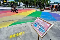 Florida cities race to save rainbow crosswalks as the state's deadlines for removal loom