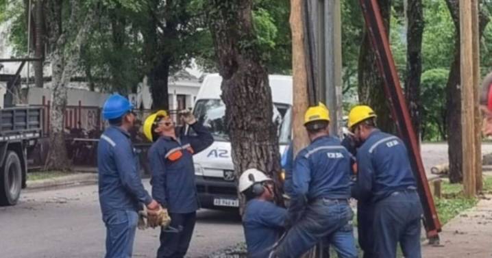 Algunos barrios del sector sur sin suministro eléctrico
