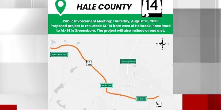 ALDOT plans road project in Greensboro
