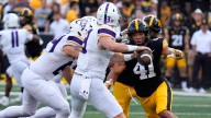 Video: Jay Higgins reached out to Jaden Harrell before first Iowa start