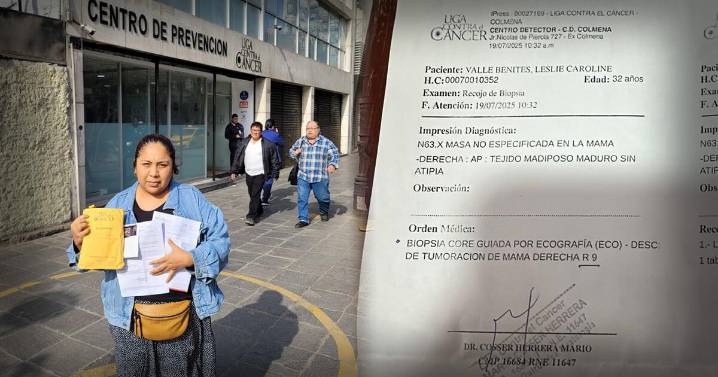 Madre acude a biopsia por descarte de cáncer y termina con mastitis crónica: denuncia negligencia médica