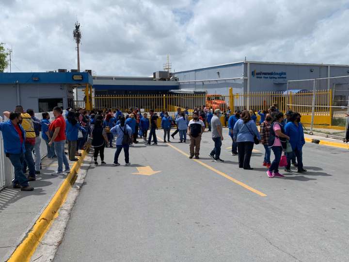 Ni un peso ha llegado a 1,200 trabajadores de maquila en Matamoros