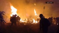 Los bomberos forestales denuncian su precariedad laboral: "Podemos estar 24 horas sin parar"