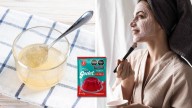 Un sobrecito de gelatina es suficiente para crear esta mascarilla casera para la cara