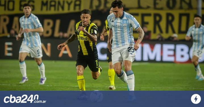 Libertadores: Racing cae en su visita a Peñarol en un partido caldeado