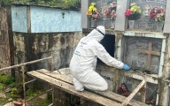 La Unidad de Búsqueda recuperó cinco cuerpos no identificados del cementerio de Sácama