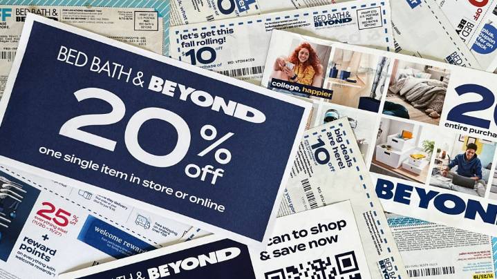 Bed Bath & Beyond is back, and it’s taking the old coupons