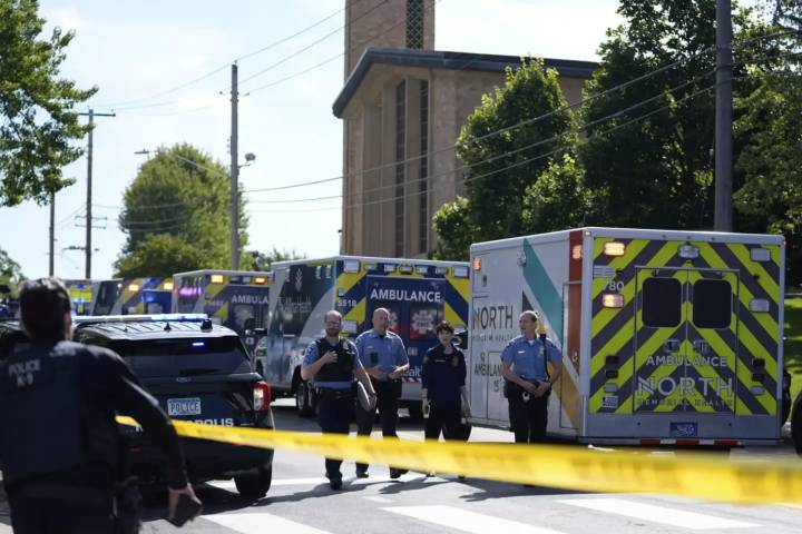 2 children are dead, 17 people injured in Minneapolis Catholic school shooting