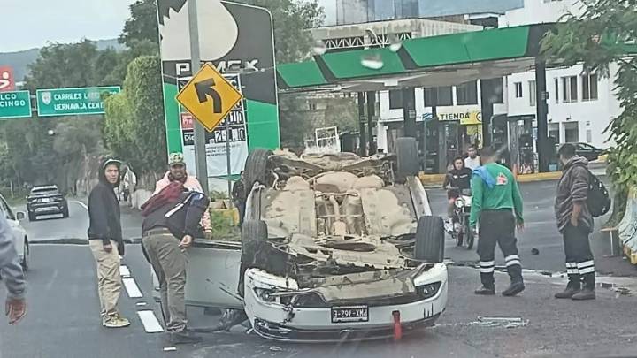 Tráfico en Cuernavaca: Domingo de accidentes en la autopista